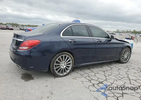 2015 Mercedes-Benz C 300 4Matic from USA, damaged, VIN 55SWF4KB4FU017424